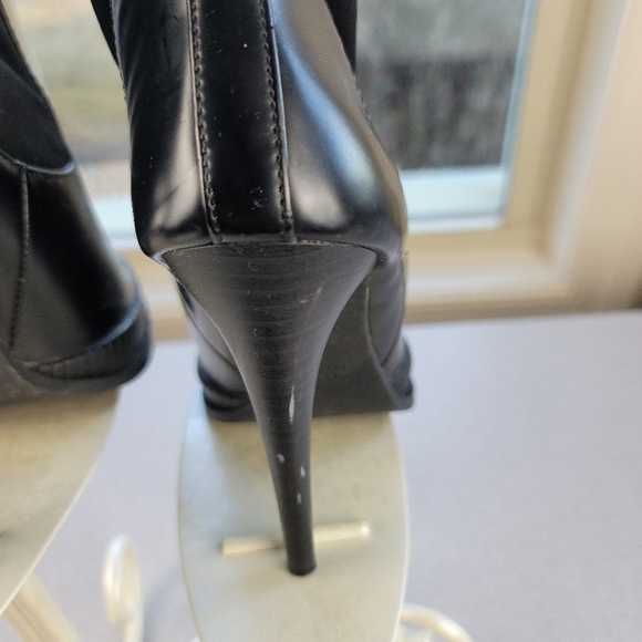 ZARA Traffaluc stiletto‎ platform pull-on Ankle Boot - Picture 11 of 13